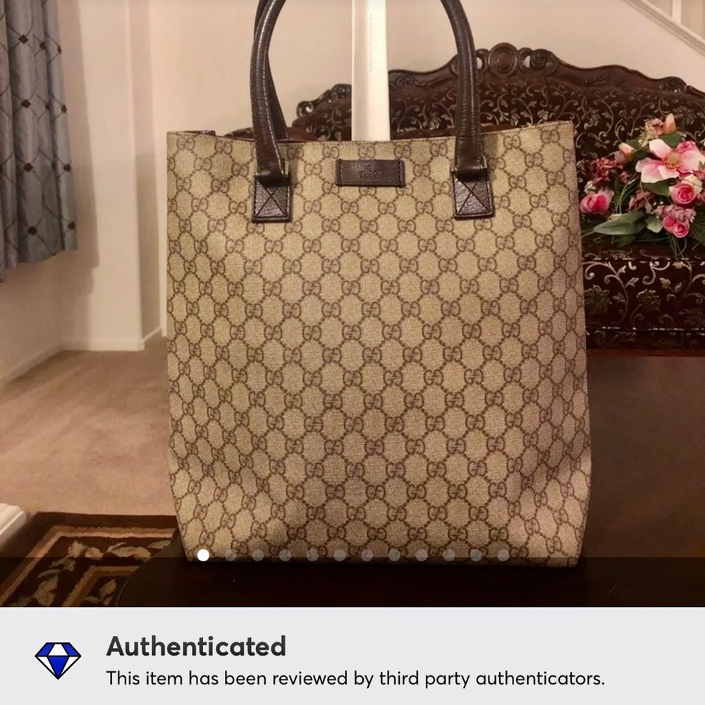 ❌ ❌SOLD ❌❌ GUCCI GG coated canvas Tote